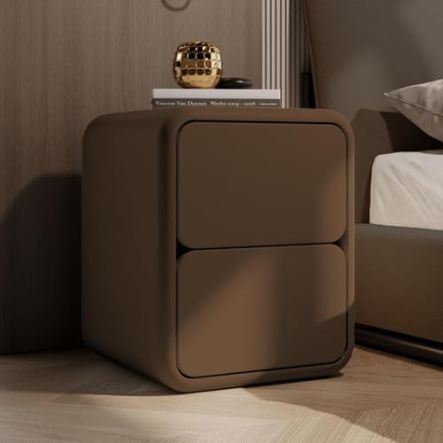 Nachttisch aus Holz mit offenem Stauraum und 2 Schubladen, geräuschloses Schienen-Design, moderner Beistelltisch für Schlafzimmer und Wohnzimmer Nachttisch aus Holz mit offenem Stauraum und 2 Schubladen, geräuschloses Schienen-Design, moderner Beistelltisch für Schlafzimmer und Wohnzimmer von Generisch