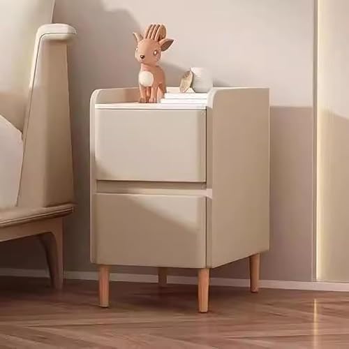 Nachttisch mit 2 Schubladen, Aufbewahrungsmöbel im Industrie-Stil, für Schlafzimmer-Organisation von Generisch