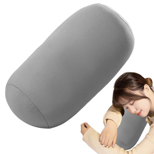 Nackenschaum-Rollkissen – Ergonomisches Nackenstützkissen, rundes Kissen, weiches Reisekissen, orthopädische Nackenrolle zur Entlastung der Rückenwirbelsäule, bequemes Zylinderkissen zum Schlafen Nackenschaum-Rollkissen – Ergonomisches Nackenstützkissen, rundes Kissen, weiches Reisekissen, orthopädische Nackenrolle zur Entlastung der Rückenwirbelsäule, bequemes Zylinderkissen zum Schlafen von Generisch