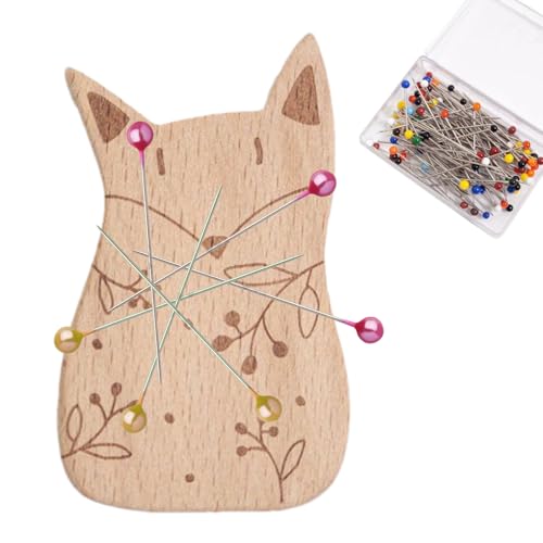 Nadelhalter Für Näharbeiten - Magnetische Nadelaufbewahrung,Haarklemmen Aufbewahrung Büroklammern Organizer Vielseitiges Deko-Design Handarbeitszubehör Für Nähen Sticken Schneidern von Generisch