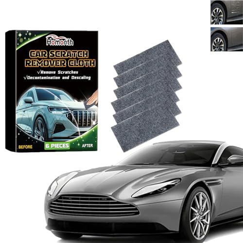 Nano Sparkle Tuch Auto Kratzer, Nano Sparkle Tuch Auto Kratzer Original (6Stück), 2024 Nano Magic Tuch Car Scratch Remover für Reparatur von leichten Kratzfarben, Lackpflege, Autoreinigung (1PC) von Generisch