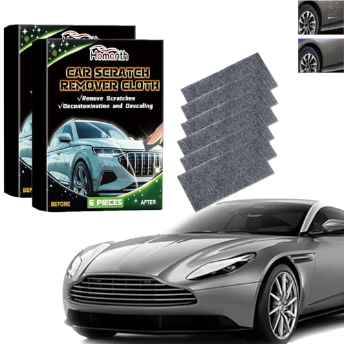 Nano Sparkle Tuch Auto Kratzer, Nano Sparkle Tuch Auto Kratzer Original (6Stück), 2024 Nano Magic Tuch Car Scratch Remover für Reparatur von leichten Kratzfarben, Lackpflege, Autoreinigung (2PC) von Generisch