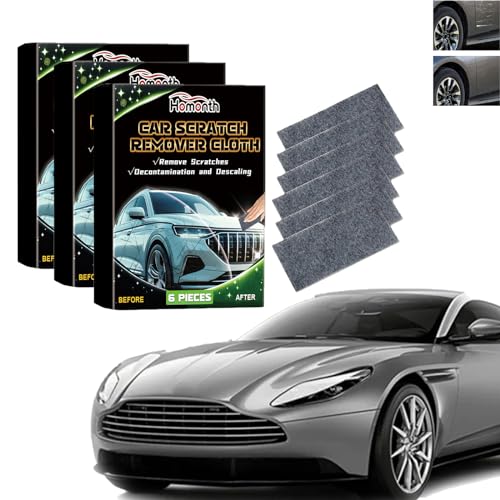 Nano Sparkle Tuch Auto Kratzer, Nano Sparkle Tuch Auto Kratzer Original (6Stück), 2024 Nano Magic Tuch Car Scratch Remover für Reparatur von leichten Kratzfarben, Lackpflege, Autoreinigung (3PC) von Generisch