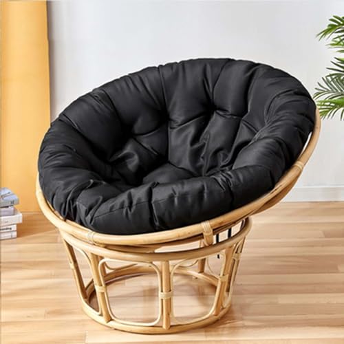 Natürlicher Cane Stuhl mit Kissen - Stilvoller Indoor Outdoor Loungesessel zur Entspannung im Schlafzimmer Garten Terrasse - Komfortables Design für ultimative Entspannung Natürlicher Cane Stuhl mit Kissen - Stilvoller Indoor Outdoor Loungesessel zur Entspannung im Schlafzimmer Garten Terrasse - Komfortables Design für ultimative Entspannung von Generisch