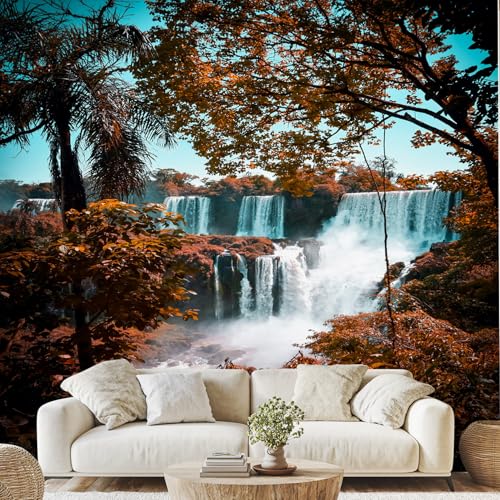 Natur Landschaft Vlies Fototapete Fließendes Wasser Tapete Herbstdschungel Vliestapete - Tapeten 3D Effekt- für Wohnzimmer Schlafzimmer Wandtapete 352 x 250 cm Tapete Natur Landschaft Vlies Fototapete Fließendes Wasser Tapete Herbstdschungel Vliestapete - Tapeten 3D Effekt- für Wohnzimmer Schlafzimmer Wandtapete 352 x 250 cm Tapete von Generisch