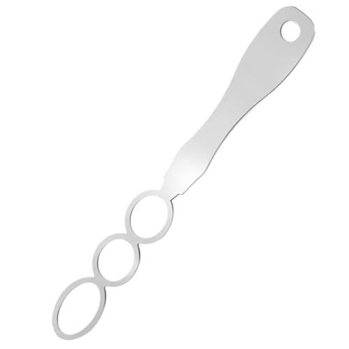 Natural Butter Stirrer, Kitchen Whisk, Stainless Steel Manual Mixer, Dishwasher-Safe Hand Stirrer for Thick Batter, Sauce, and Yogurt, Essential Tool for Cooking and Baking, 11.42x2.36 Inches von Generisch