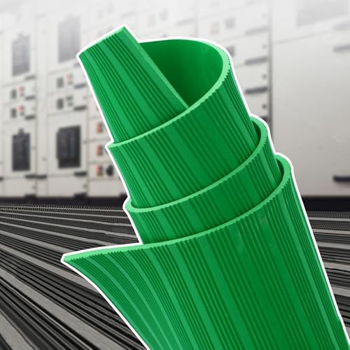Nicht leitende, isolierende Schalttafelmatte, robuster dielektrischer Gummiboden für elektrische Sicherheit Nicht leitende, isolierende Schalttafelmatte, robuster dielektrischer Gummiboden für elektrische Sicherheit von Generisch