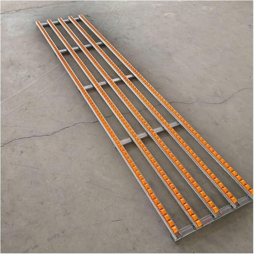 Nichtmotorisierte Rollenbahn für den Transport von Bars Tanks Getränken 30/40/50 cm Entladungsrolle Gelb 30 cm x 200 cm - Effiziente Materialhandhabungslösung Nichtmotorisierte Rollenbahn für den Transport von Bars Tanks Getränken 30/40/50 cm Entladungsrolle Gelb 30 cm x 200 cm - Effiziente Materialhandhabungslösung von Generisch