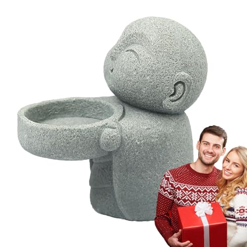 Niedliche kleine Mönch-Buddha-Figur – Buddha-Teelicht-Kerzenhalter, minimalistisches dekoratives Sammlerstück | Ästhetische Raumdekoration, perfekt für Wohnzimmer, Schlafzimmer oder Meditation Niedliche kleine Mönch-Buddha-Figur – Buddha-Teelicht-Kerzenhalter, minimalistisches dekoratives Sammlerstück | Ästhetische Raumdekoration, perfekt für Wohnzimmer, Schlafzimmer oder Meditation von Generisch