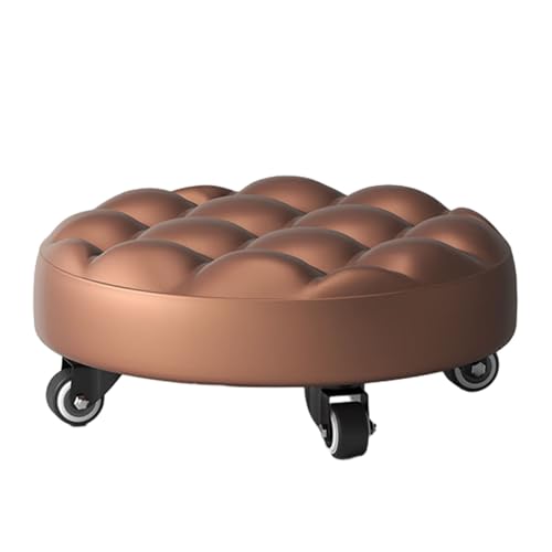 Niedriger Rollstuhl, leichtgängige Rollen, leichter, ergonomischer Rahmen, flexible Drehstruktur, praktischer mobiler Hocker für Reparaturen zu Hause, Werkstattaufgaben, bodenebene Aktivitäten Niedriger Rollstuhl, leichtgängige Rollen, leichter, ergonomischer Rahmen, flexible Drehstruktur, praktischer mobiler Hocker für Reparaturen zu Hause, Werkstattaufgaben, bodenebene Aktivitäten von Generisch