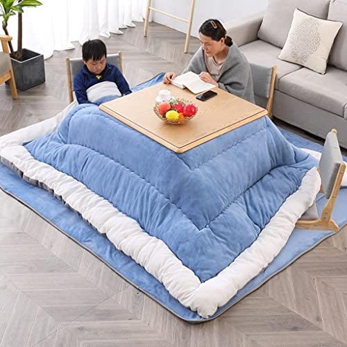 Niedriger Tisch im japanischen Stil aus Massivholz mit Heizdecke für gemütlichen Winter – quadratischer Couchtisch für japanisches Zimmer Niedriger Tisch im japanischen Stil aus Massivholz mit Heizdecke für gemütlichen Winter – quadratischer Couchtisch für japanisches Zimmer von Generisch