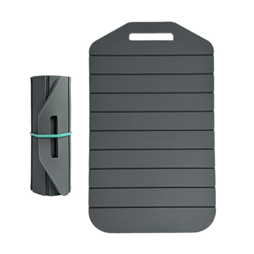 Nonrutsch Silikon-Schneidebrett-doppelseitige Hackmatte für Wohnküche, Hausessen, Camping im Freien, Restaurantvorbereitung mit Flexibles Design, Easy Wash Board für Waschbeckenarbeitsplatte von Generisch