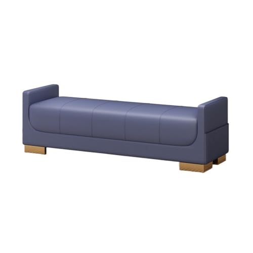 Nordic Fabric Ottomane Bench for Bedroom & Living Room Small Apartment Armrest Stool Stylish Blue Bed End Shoe Bench Versatile Storage & Seating Solution Nordic Fabric Ottomane Bench for Bedroom & Living Room Small Apartment Armrest Stool Stylish Blue Bed End Shoe Bench Versatile Storage & Seating Solution von Generisch