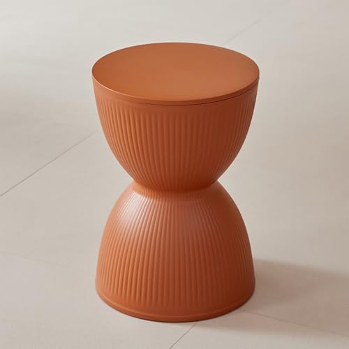 Nordic Kunststoff-Fußstütze, Schuhbank für Veranda, keine Installation erforderlich, perfekt für kleine Wohnungen, Schlafzimmer & Eingänge (Orange) – stilvoll & funktional von Generisch