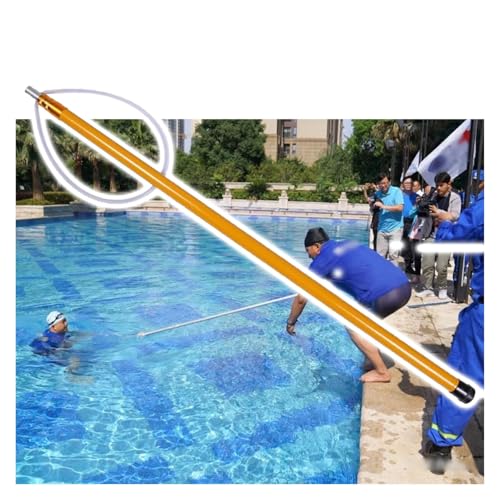 Notfall-Rettungs-Teleskop-Lebensrettungsstange, rutschfester Griff für Rettungsschwimmer Training und Wassersicherheit in Pools, Wasserparks und Seen Notfall-Rettungs-Teleskop-Lebensrettungsstange, rutschfester Griff für Rettungsschwimmer Training und Wassersicherheit in Pools, Wasserparks und Seen von Generisch
