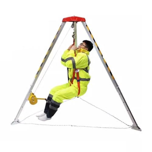 Notfall-Rettungsstativ-Set, Absturzsicherungssystem für beengten Raum und Luftarbeiten, 1200/1800/1179.3 kg Tragkraft Notfall-Rettungsstativ-Set, Absturzsicherungssystem für beengten Raum und Luftarbeiten, 1200/1800/1179.3 kg Tragkraft von Generisch
