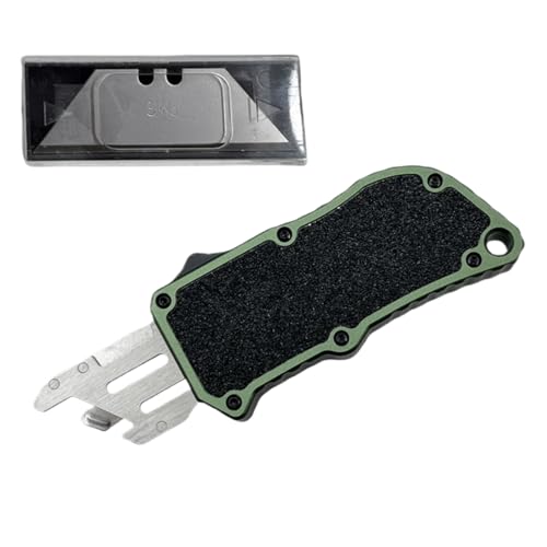 Nützliches Cutter-Werkzeug, Mehrzweck-Cutter für Künstler | Ergonomischer, einziehbarer Cutter in Box | Papierschneidewerkzeug, leichtes Kunstzubehör für Sheetrock, Seil, Leder von Generisch