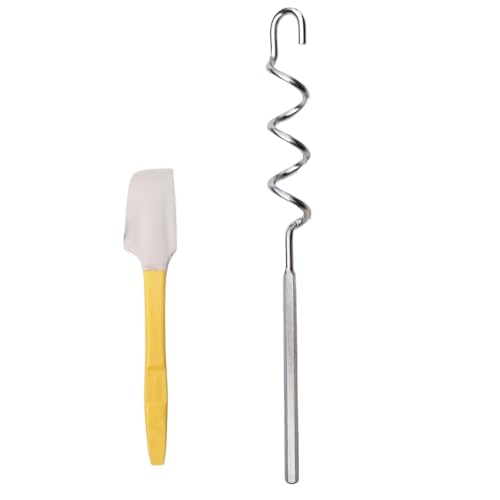 Nussbutterrührer - Nussbutter-Mixer Marmeladenrührer | Edelstahl Schnellmischgerät Handrührer für Nussbutter, Honig, Saucen und mehr Multifunktionales Küchenhelfer für einfaches Mischen Nussbutterrührer - Nussbutter-Mixer Marmeladenrührer | Edelstahl Schnellmischgerät Handrührer für Nussbutter, Honig, Saucen und mehr Multifunktionales Küchenhelfer für einfaches Mischen von Generisch