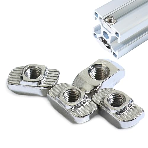 10 Stück Nut 8 Hammermutter, M5 Gewinde 3030 4040 Profil Nutenstein 3D Drucker CNC 10 Stück Nut 8 Hammermutter, M5 Gewinde 3030 4040 Profil Nutenstein 3D Drucker CNC von Sea 3D