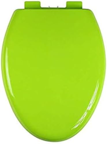 O Green länglicher WC-Sitz, leise, sanft schließend, doppelt dickes Design, einfache Entfernung, langlebiger Komfort, ideal für moderne Badezimmer, verbesserte Hygiene und Stil O Green länglicher WC-Sitz, leise, sanft schließend, doppelt dickes Design, einfache Entfernung, langlebiger Komfort, ideal für moderne Badezimmer, verbesserte Hygiene und Stil von Generisch