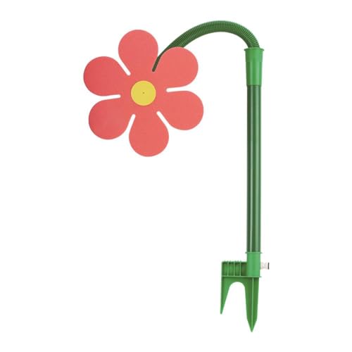 O2M1 Gartensprinkler, Sonnenblumen-Bewässerungssystem, lustig, tanzende Gänseblümchen, Wasserbewässerungssystem, verstellbarer Kopfdurchfluss von Generisch