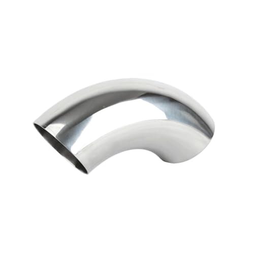 OD 12,7 14 16 19 22 25 28 32 34 38 40 42 45 48 51-168mm 304 Edelstahl Ellenbogen Butt Schweißen 90 Grad Rohr Fitting(52mm OD 1.5mm Wall) von Generisch