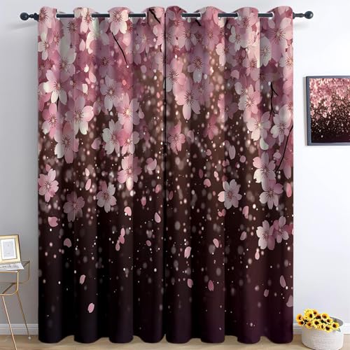 Ösen Vorhang Gelb Blickdicht Vorhänge Pflanze Kirschblüte Wohnzimmer Schlafzimmer Verdunklungsvorhänge Thermovorhang 3D Druck Schallschutz Vorhang mit Ösen 2er Set 166 x 75 cm Ösen Vorhang Gelb Blickdicht Vorhänge Pflanze Kirschblüte Wohnzimmer Schlafzimmer Verdunklungsvorhänge Thermovorhang 3D Druck Schallschutz Vorhang mit Ösen 2er Set 166 x 75 cm von Generisch