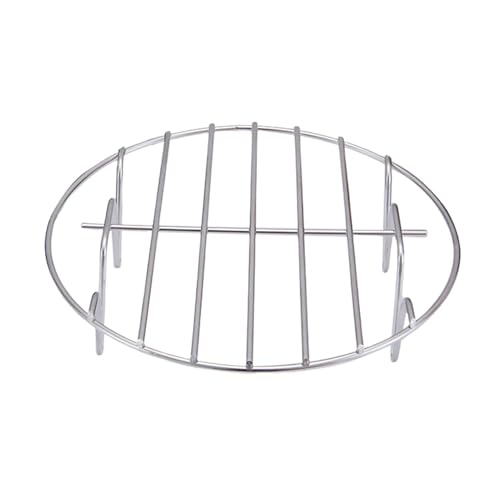 Ofenrost - Rundes Kochgitter aus Edelstahl, Bratrost 6/7/8 Zoll für Grill, Camping, Picknick für Hähnchenstreifen, Schweinefleisch, Brokkoli, geröstetes Ofenrost - Rundes Kochgitter aus Edelstahl, Bratrost 6/7/8 Zoll für Grill, Camping, Picknick für Hähnchenstreifen, Schweinefleisch, Brokkoli, geröstetes von Generisch