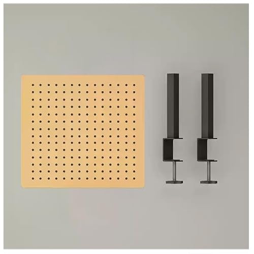 Orange Medium Gaming Desk Hanging Panel with Metal Clip Desktop Shelving System with Pegboard Shelf Desk Accessories von Generisch