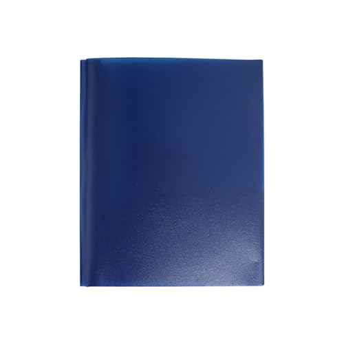 Ordner mit zwei drei Löcher Zinkenverschlüsse Briefgröße extra robuste Bastelschubladen (Blue One Size) von Generisch