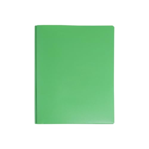 Ordner mit zwei drei Löcher Zinkenverschlüsse Briefgröße extra robuste Bastelschubladen (Green One Size) von Generisch