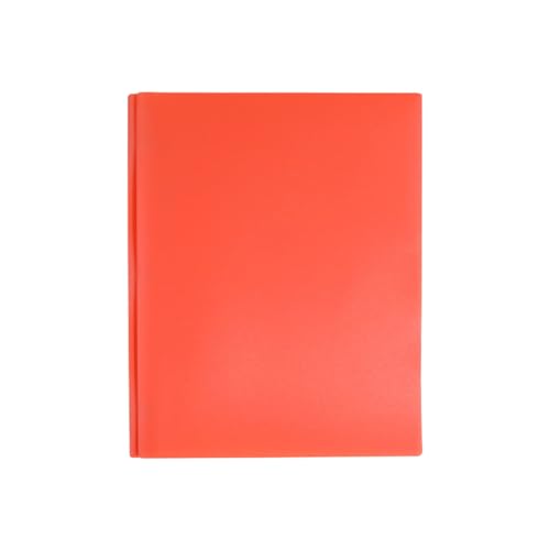 Ordner mit zwei drei Löcher Zinkenverschlüsse Briefgröße extra robuste Bastelschubladen (Orange One Size) von Generisch