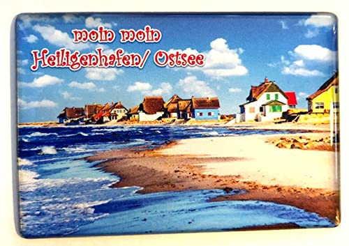 Ostsee , Heiligenhafen, Ostseeküste, Deutschland ,Souvenir,Kühlschrankmagnet, Reiseandenken,Geschenkartikel von Generisch