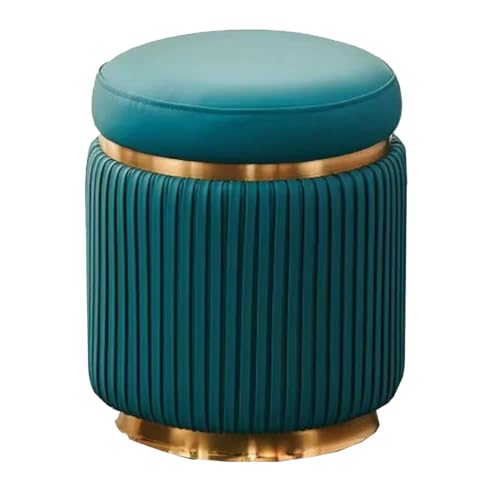 Ottoman-Fußhocker aus Leder – modernes Design für bequemes Sitzen, perfekt als Fußstütze, Beistelltisch oder Pouf im Wohnzimmer, Schlafzimmer oder Büro Ottoman-Fußhocker aus Leder – modernes Design für bequemes Sitzen, perfekt als Fußstütze, Beistelltisch oder Pouf im Wohnzimmer, Schlafzimmer oder Büro von Generisch