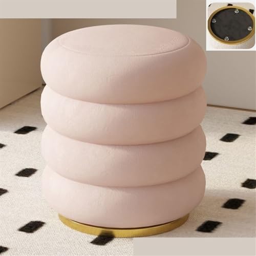 Ottoman Storage Pouf Stool Soft Footstool for Living Room and Bedroom Ottoman Storage Pouf Stool Soft Footstool for Living Room and Bedroom von Generisch