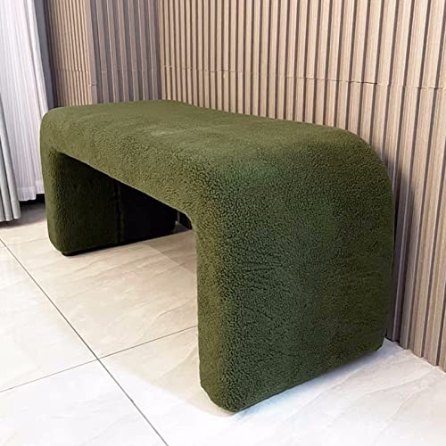 Ottomane Bank, gepolsterte Bettbank, moderner Couchtisch, Fußstütze für Wohnzimmer/Eingangsbereich Ottomane Bank, gepolsterte Bettbank, moderner Couchtisch, Fußstütze für Wohnzimmer/Eingangsbereich von Generisch
