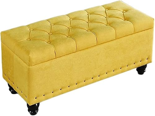 Ottomane Bank mit Stauraum, modernes, minimalistisches Design für Schlafzimmer, Wohnzimmer und Eingangsbereich, multifunktionale Möbel für Komfort und Organisation von Generisch