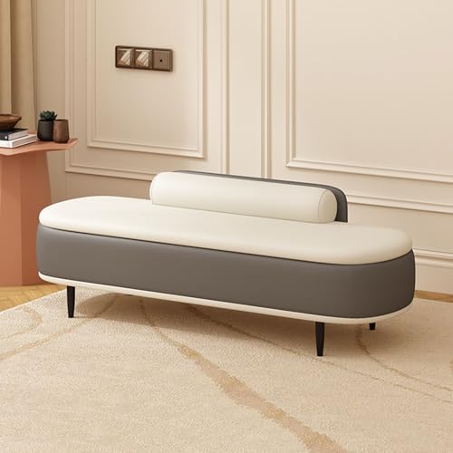 Ottomane aus PU-Leder mit großem Fassungsvermögen, perfekt für Wohnzimmer, Schlafzimmer und Eingangsbereich Ottomane aus PU-Leder mit großem Fassungsvermögen, perfekt für Wohnzimmer, Schlafzimmer und Eingangsbereich von Generisch