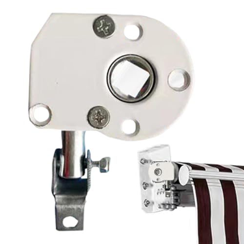Outdoor Blind Getriebe - Markisenantriebsmechanismus, Hochleistungs -Wurmgetriebe | Balcony -Barpy Roller -Einstellungshardware, 360 -Grad -Rotationsmark -Getriebesystem Mit Universalwellenadapter Für von Generisch