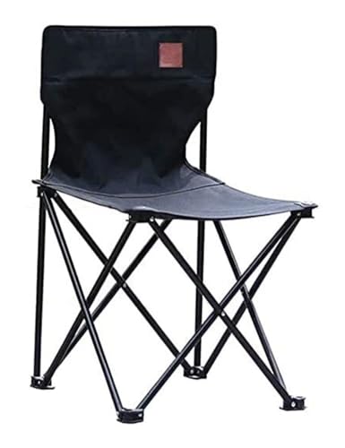 Outdoor Campingstuhl Garten Freizeit Rücksitz Tragbarer Campingstuhl Outdoor Strand Picknick Stühle zum Angeln Wandern Grillen (M) von Generisch