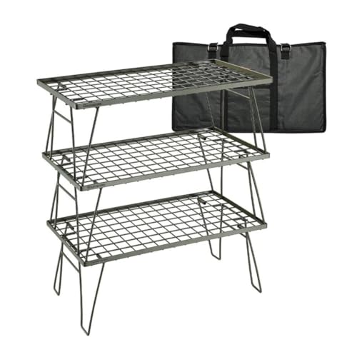 Outdoor Faltbarer Picknicktisch mit mehrschichtigem Eisengestell, abgerundetes Design, inklusive Oxford-Aufbewahrungstasche, faltbar und leicht für Camping Outdoor Faltbarer Picknicktisch mit mehrschichtigem Eisengestell, abgerundetes Design, inklusive Oxford-Aufbewahrungstasche, faltbar und leicht für Camping von Generisch