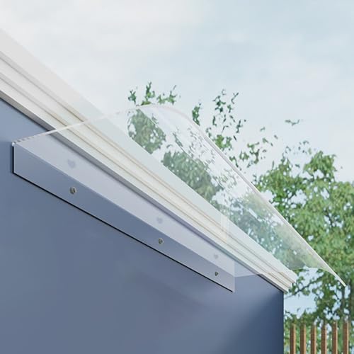 Outdoor Fensterschattenüberdachung Wasserdicht UV Schutz Markise für Türen & Fenster Polycarbonat Regenschutz Sonnenschutz Markise Outdoor Wetterfest Unterstand Outdoor Fensterschattenüberdachung Wasserdicht UV Schutz Markise für Türen & Fenster Polycarbonat Regenschutz Sonnenschutz Markise Outdoor Wetterfest Unterstand von Generisch