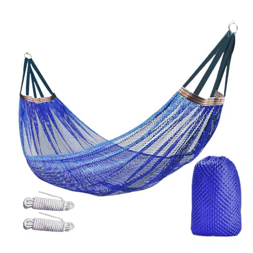 Outdoor Hängematte - Reisebaumhängematten für Camping | Tragbare Baumschaukel mit starker Tragfähigkeit für Outdoor Hinterhof Garten Balkon Wandern Meditation Reisen von Generisch