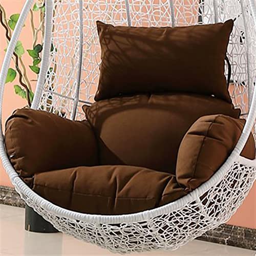 Outdoor Hängesessel Kissen Rattan Schaukel Sitzkissen Weiches Kissen für Hängematte, Stuhl Garten Hängekorb Kissen Bequemes Sitzkissen für Entspannung von Generisch