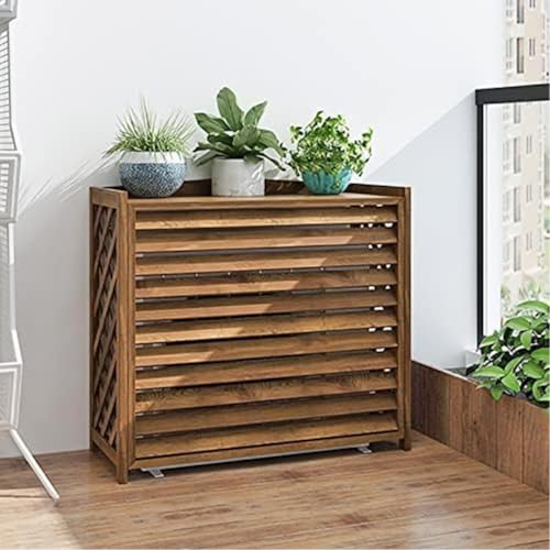Outdoor-Klimaanlagen-Sichtschutz, Wärmepumpenzaun-Gehäuse, Garten-Terrassendekoration, Blumentopf-Ausstellungsregal Outdoor-Klimaanlagen-Sichtschutz, Wärmepumpenzaun-Gehäuse, Garten-Terrassendekoration, Blumentopf-Ausstellungsregal von Generisch
