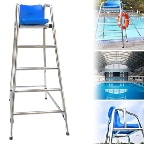Outdoor Lifeguard Chair - Langlebiger wetterbeständiger Beobachtungssitz mit sicherer Leiter für Wasserparks & Schwimmbäder von Generisch