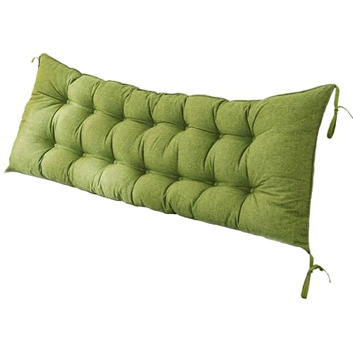 Outdoor Lounge Kissen Dickes Gartensofa Sitzkissen 150cm Wasserdicht Terrasse Stuhl Kissen für Schaukel & Lounge Grün Perfekt für Möbel Komfort und Stil von Generisch