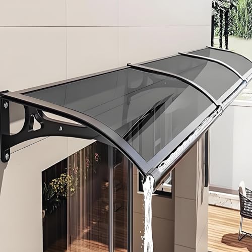 Outdoor Markise Wasserdicht Terrassenüberdachung Tür und Fenster Sonnenschutz Veranda Abdeckung für Regen & Schatten Terrassenmarkise Outdoor Gartendübel Schattenlösung außen Outdoor Markise Wasserdicht Terrassenüberdachung Tür und Fenster Sonnenschutz Veranda Abdeckung für Regen & Schatten Terrassenmarkise Outdoor Gartendübel Schattenlösung außen von Generisch