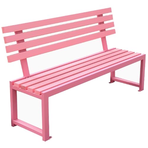 Outdoor Metall-Stahlbank mit Rückenlehne für Terrasse Gartenmöbel, 2-Personen-Sitzgelegenheit für Veranda, Eingang, Innenbereich, Deck und Hinterhof Outdoor Metall-Stahlbank mit Rückenlehne für Terrasse Gartenmöbel, 2-Personen-Sitzgelegenheit für Veranda, Eingang, Innenbereich, Deck und Hinterhof von Generisch