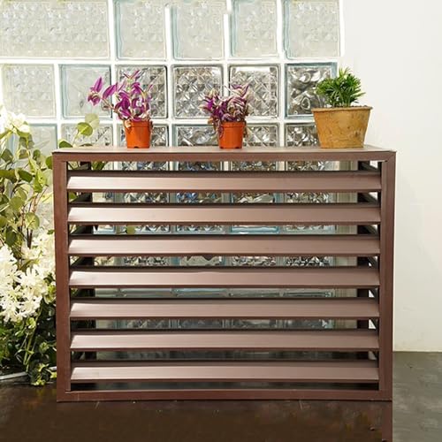 Outdoor Mini Split Cover, Langlebige Geräuschreduzierung für Klimaanlagen, robuste Mülltonnenschirme, wetterbeständiger Schutz für externe Einheiten von Generisch